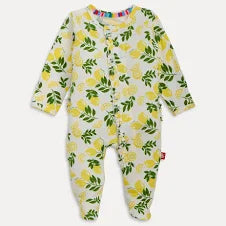 Simply the Zest Modal Magnetic Footie w/Ruffle