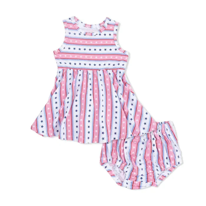 Stars and Stripes Tank Dress and Bloomer