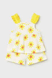 Sunflower Short Set