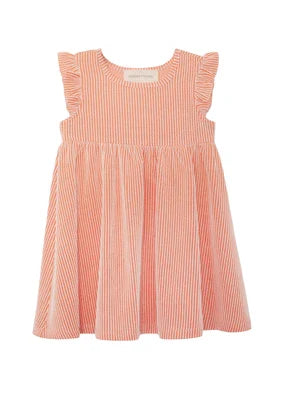 Sunkissed Apricot Dress