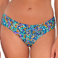 Sunsets Alana Reversible Hipster Bikini Bottom 19B Pansy Fields Front 1