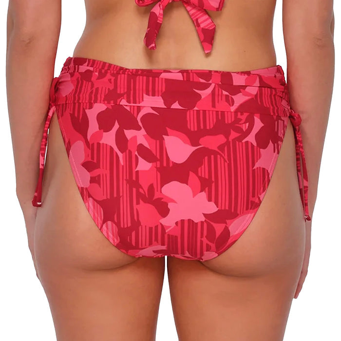 Sunsets Darci High Waist Bikini Bottom 282B Rambling Rose Back