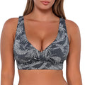 Sunsets Elsie Bikini Top 523 Fanfare Seagrass Texture Front