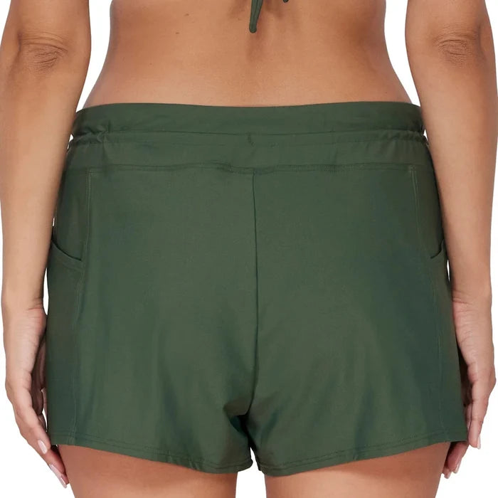 Sunsets Escape Laguna Swim Short 905B Island Green Back