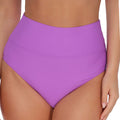 Sunsets Hannah High Waist Bikini Bottom 33B Berry Burst Front