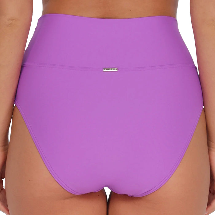 Sunsets Hannah High Waist Bikini Bottom 33B Berry Burst Back
