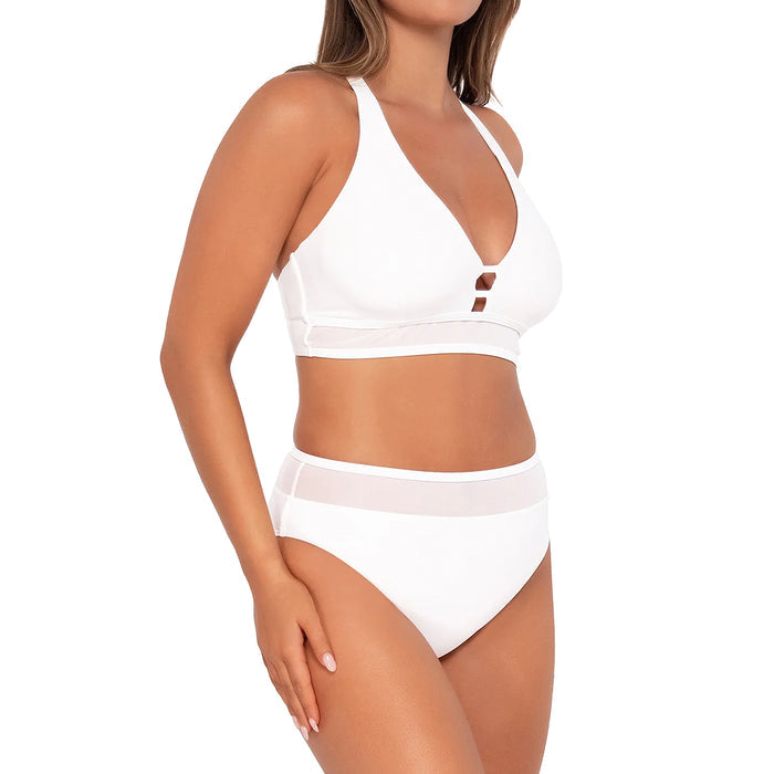 Sunsets Natalie Bikini Top 506 White Lily Set