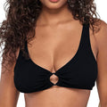 Sunsets Pacifica Black Oceana Bikini Top 574 Black Pacifica Front