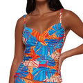 Sunsets Simone Tankini Top 81T Zesty Tropicana Front