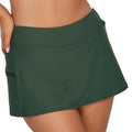 Sunsets Sporty Swim Skirt 40B Island Green Front