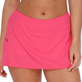 Sunsets Sporty Swim Skirt 40B Posy Pink Crepe Front