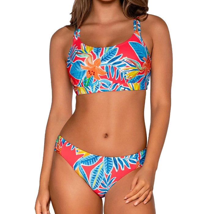Sunsets Taylor Bralette Bikini Top 56 Tiger Lily Set