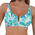 Sunsets Vienna V-Wire Bikini Top 530 Sea Breeze Sandbar Rib Front