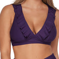Sunsets Willa Wireless Bikini Top 546 Paradise Plum Front