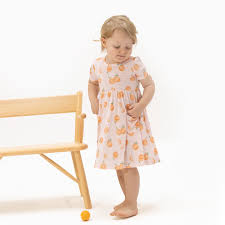 Sweet Peach Twirl Dress + Short