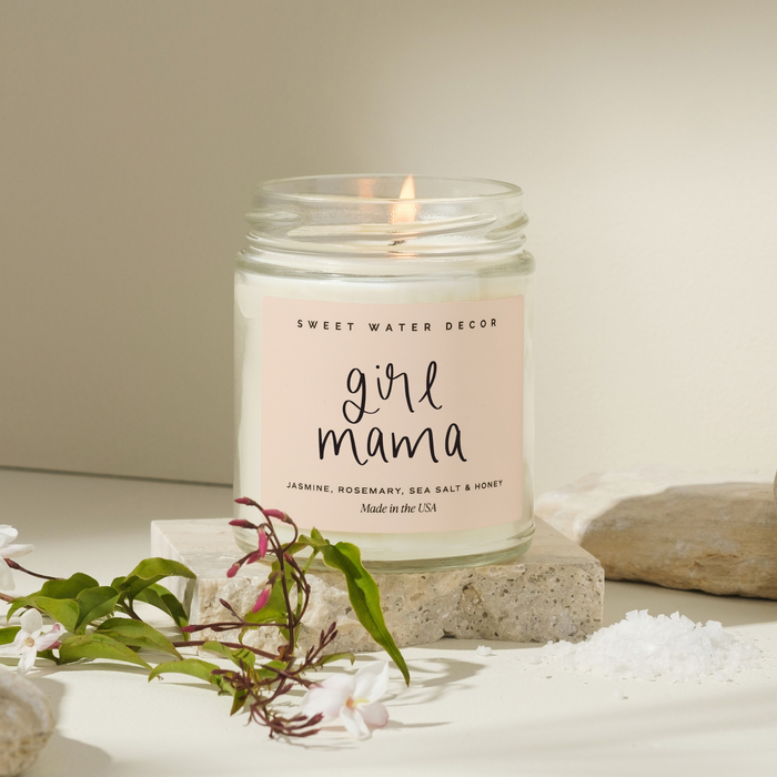Sweet Water Decor - Girl Mama 9 oz Soy Candle - Mother's Day Gifts