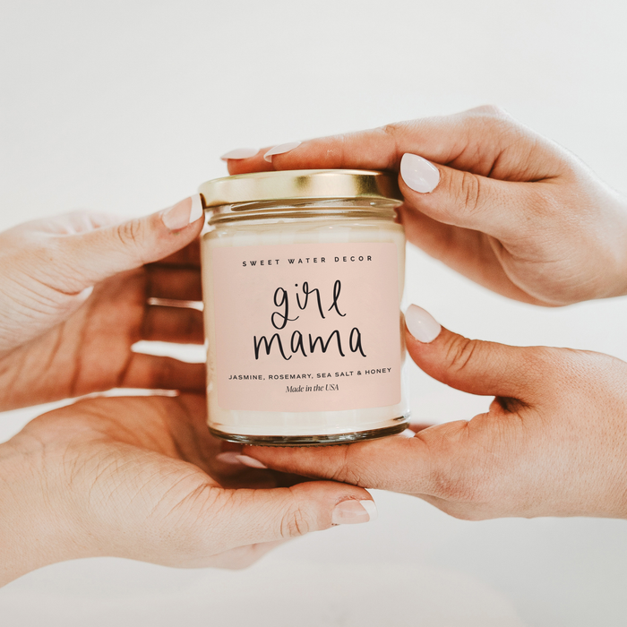Sweet Water Decor - Girl Mama 9 oz Soy Candle - Mother's Day Gifts