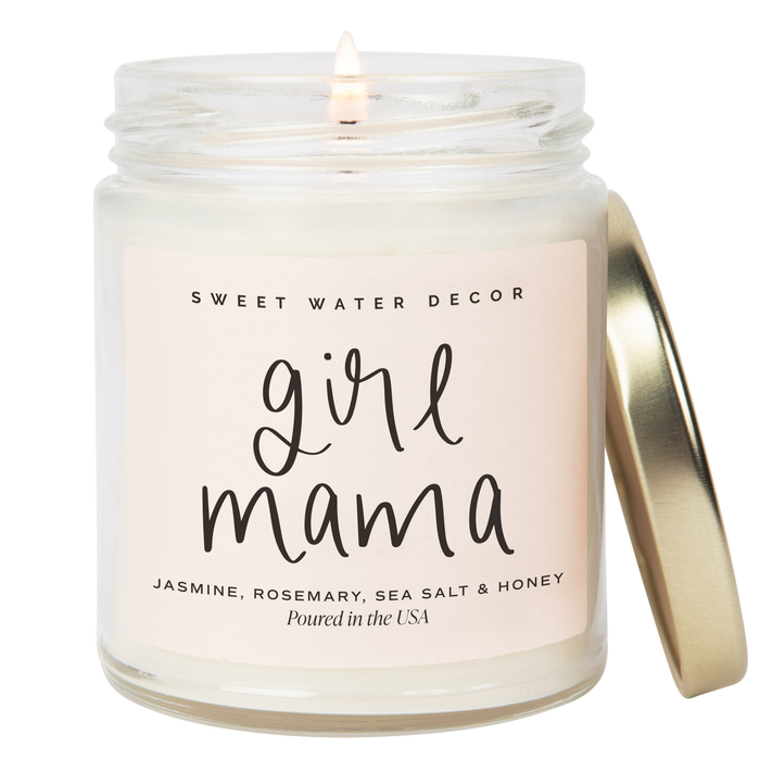 Sweet Water Decor - Girl Mama 9 oz Soy Candle - Mother's Day Gifts