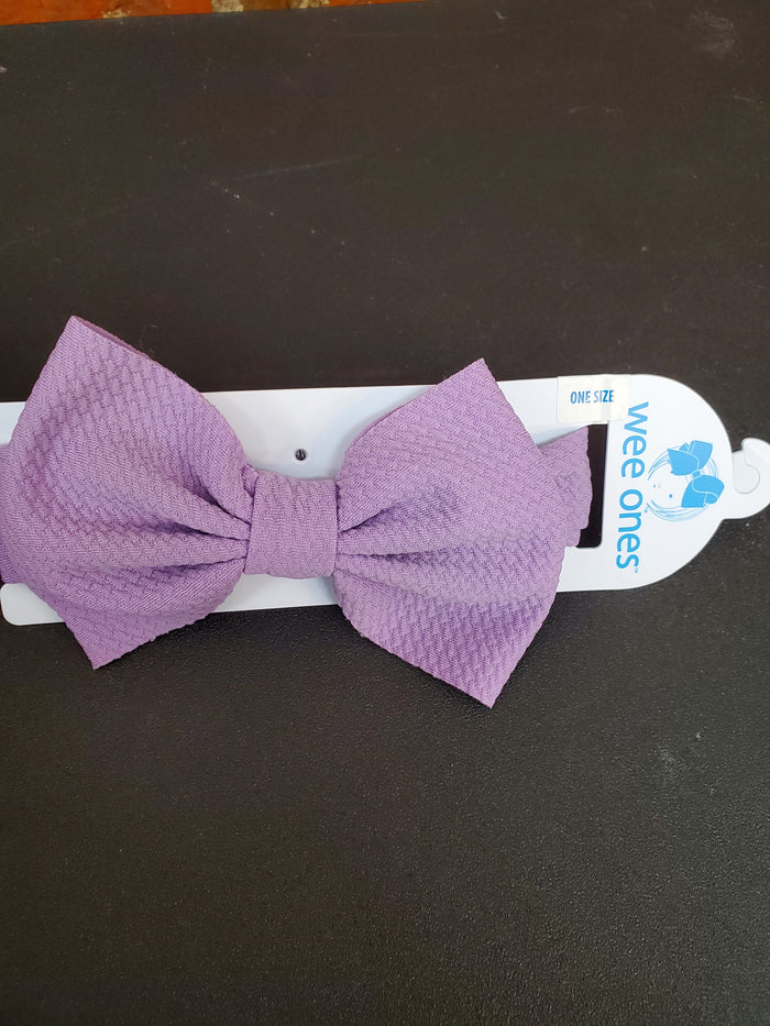 Textured Large Bowtie Headband