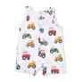 Tractor Friends Sleeveless Romper