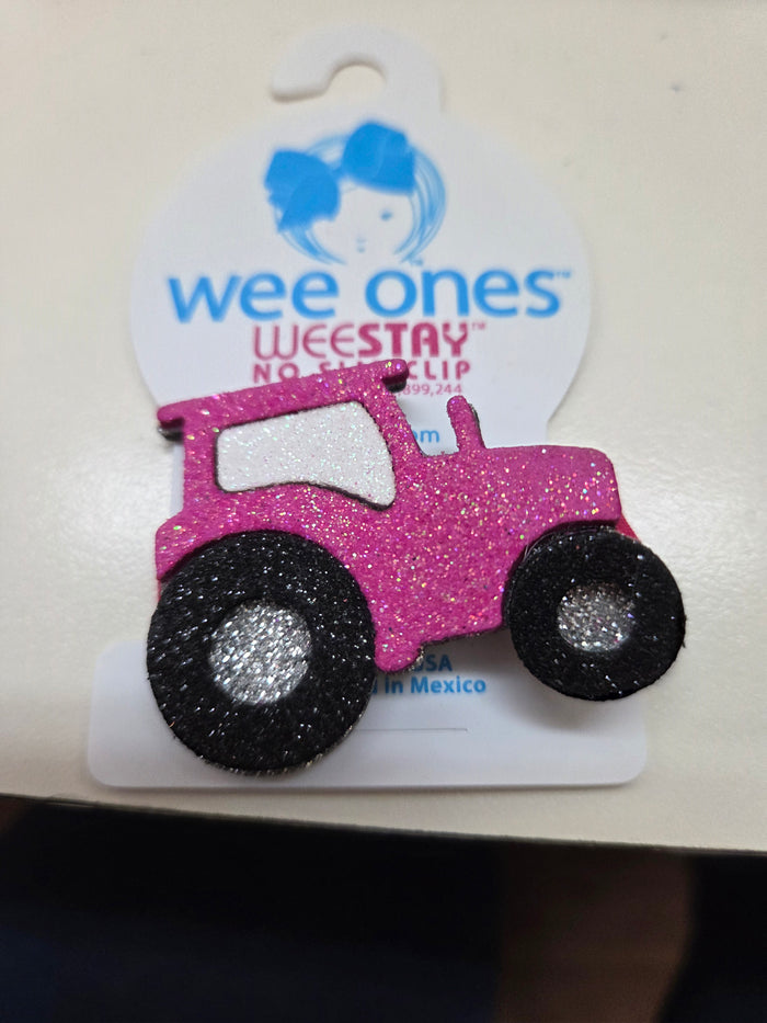 Tractor Hair Clip