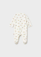 Tractor Print Footie