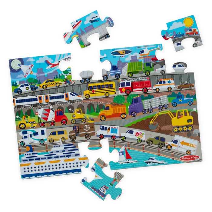 Traffic Jam Floor Puzzle