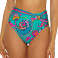 Trina Turk Mykonos High Waist Bikini Bottom 3244665 Multi Front