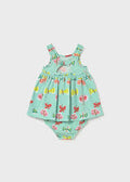 Turquoise Butterfly Dress