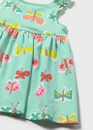 Turquoise Butterfly Dress