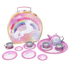 Unicorn Dreamers Tin Tea Set