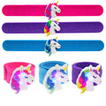 Unicorn LED Light up Slap Bracelets