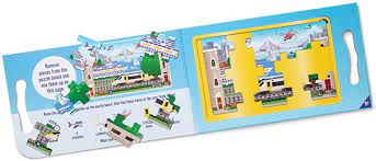 Vehicles Magnetic Take Along Puzzle
