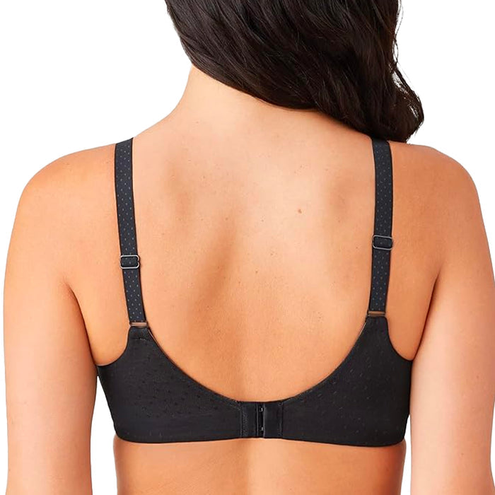 Wacoal Back Appeal Wire Free Bra 852403 Black Back