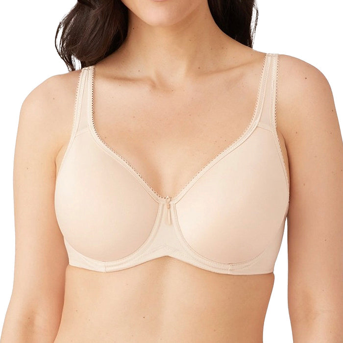 Wacoal Basic Beauty Spacer Contour Underwire Bra 853192 Sand Front