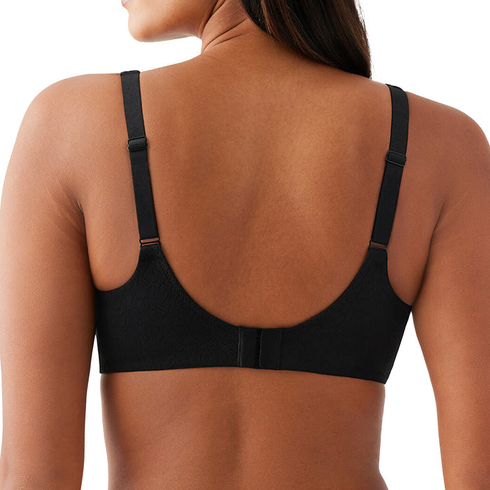 Wacoal Inside Job Wirefree Bra 852345 Black Back