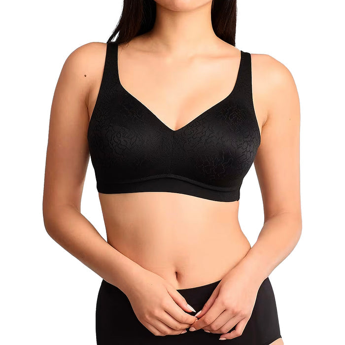 Wacoal Inside Job Wirefree Bra 852345 Black Set