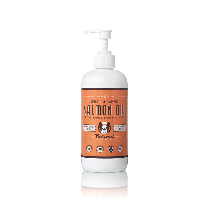 Wild Alaskan Salmon Oil w/pump-16oz