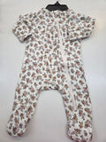 Wildflower Bamboo Zip Footie