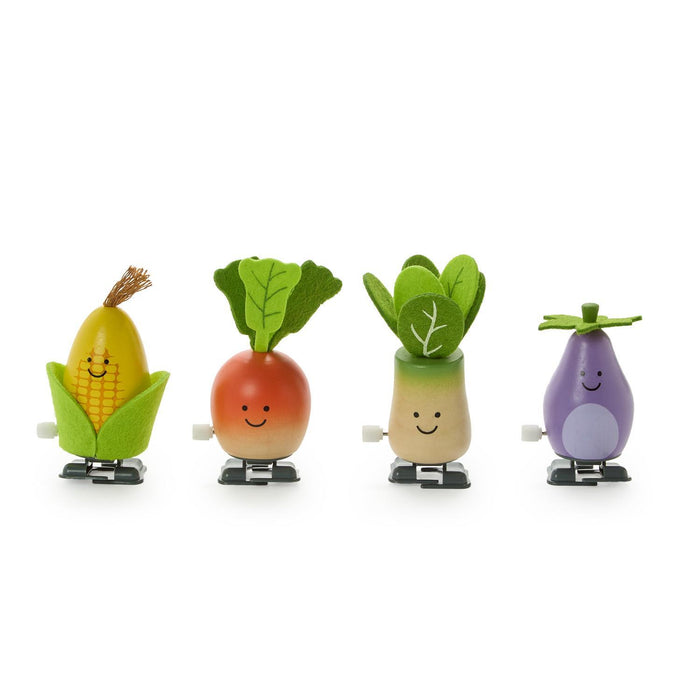 Wooden Wind-up Vegetables