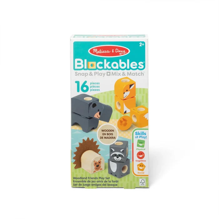 Woodland Creatures Blockables Set