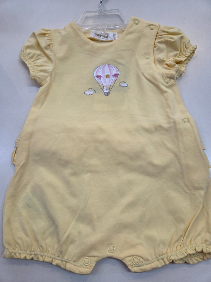 Yellow Hot Air Balloon Romper