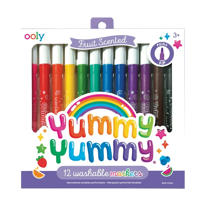 Yummy Yummy Fruit Scented Markers
