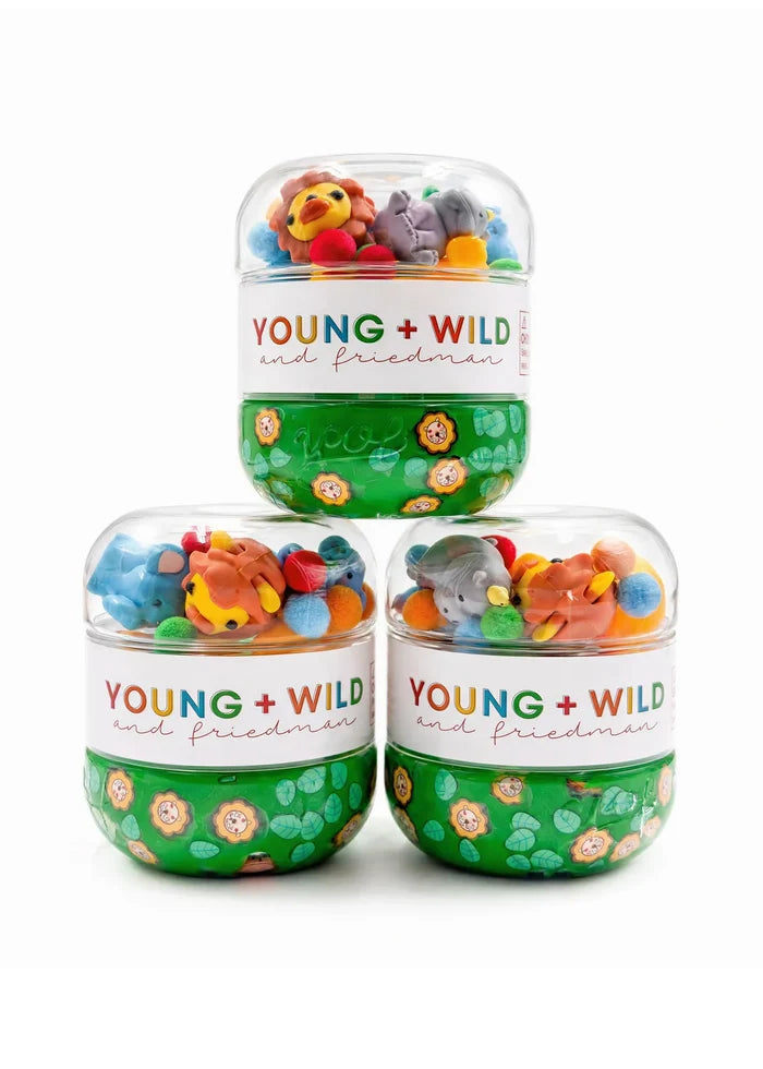 Zoo Sensory Dough Jar